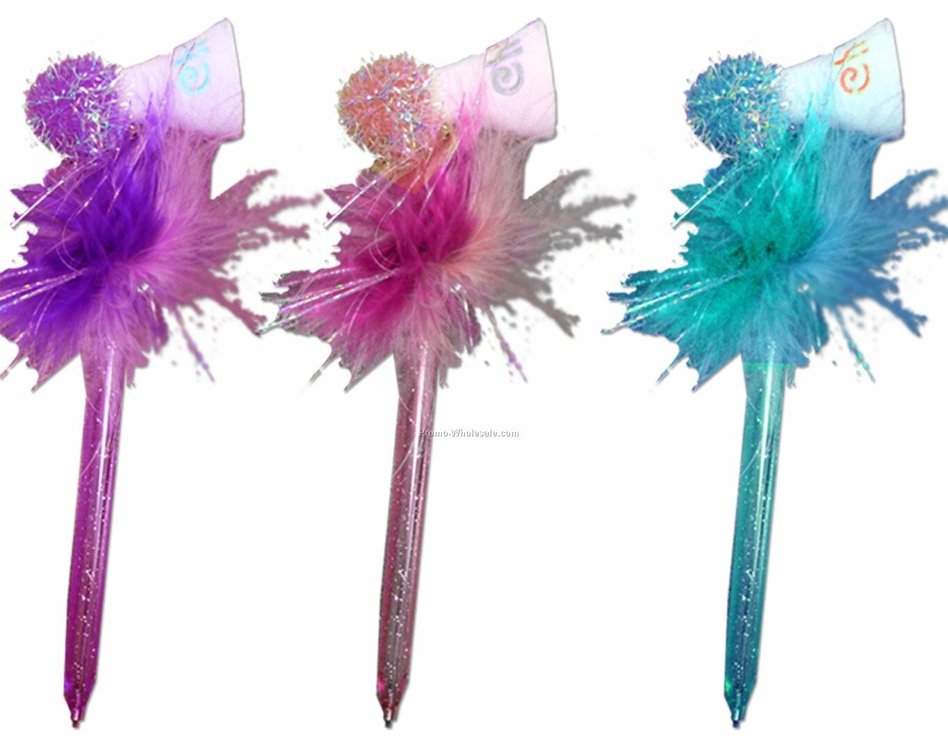 Pom Pom Cheer Pens