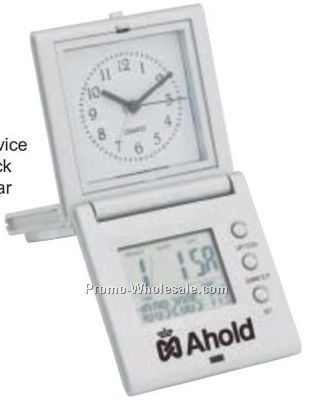 Pop-up Alarm Clock W/ Date & Temperature Display