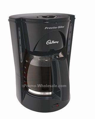 Proctor Silex 12 Cup Coffeemaker-black