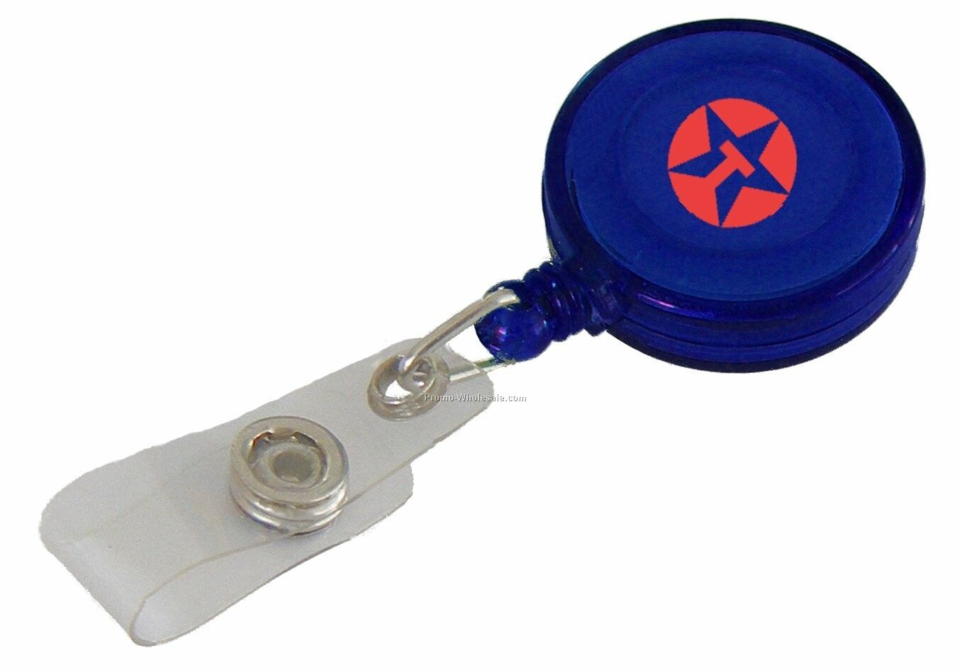 Retractable Badge Holder With Metal Belt Clip