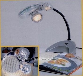 Sierra Electric Halogen Magnifying Desk Lamp