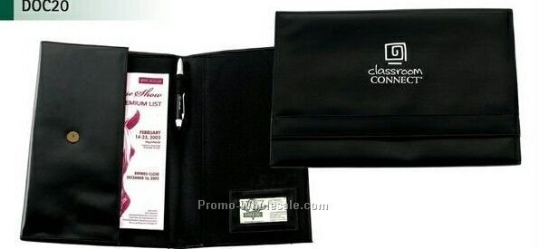 Simulated Leather Executive Underarm Portfolio Envelope