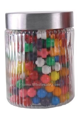 jelly beans in a jar. Small Line Jar W/ Jelly Beans