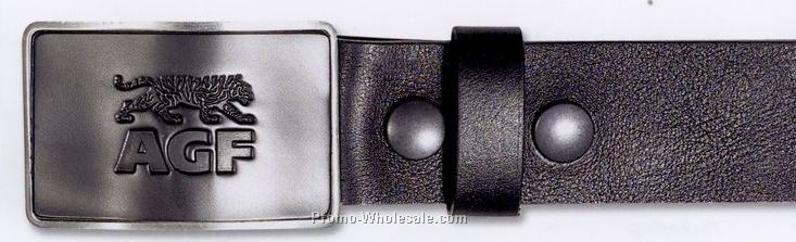 Solid Pewter Buckle
