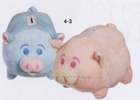 Squeeze, Rattle 'n Roll Talking Piggy Bank (Blue/Pink)