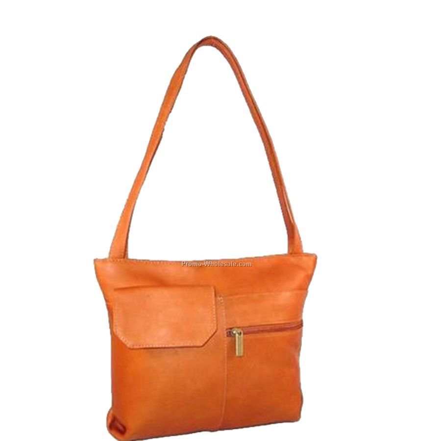 Top Zip Handbag