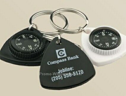 Triangle Compass Key Chain - 3 Day Service