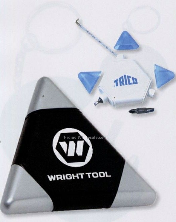 Triangular Tool Kit W/ Tape Measure (Standard Shipping)