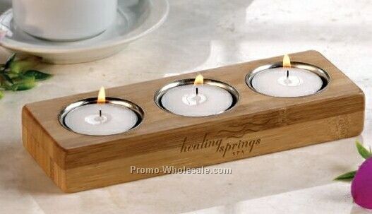 Trio Tealight Candle Holder