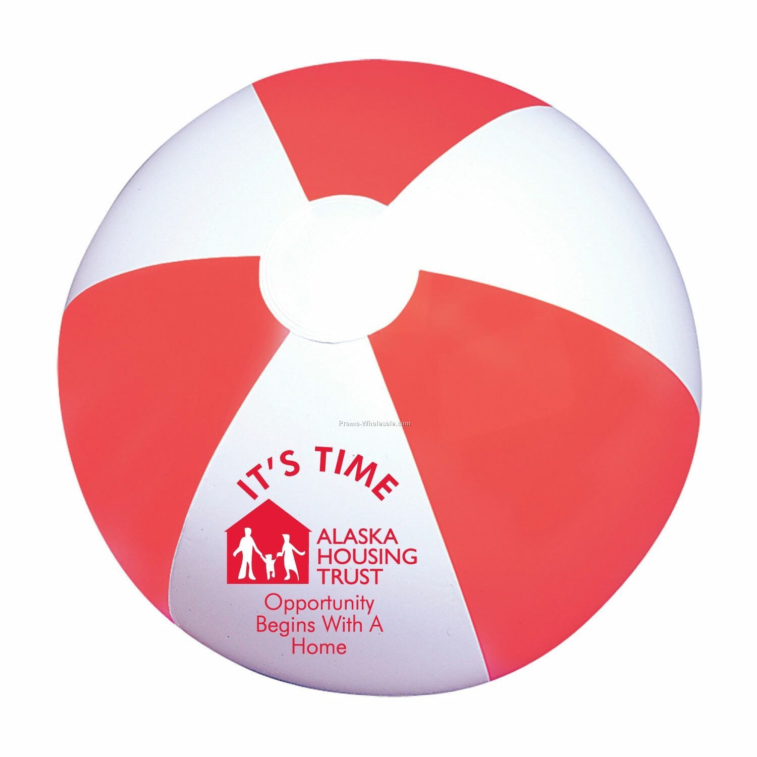 Two Color Beach Ball (12")