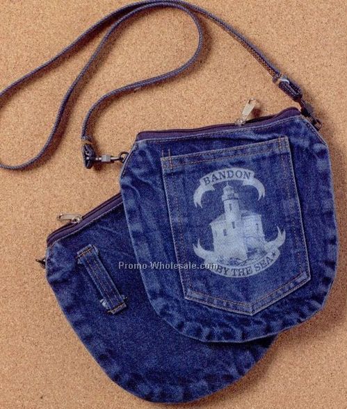 Tyca's Lasered Denim Pocket Pack