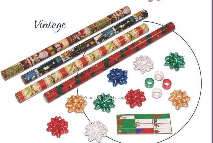 Vintage Collection 4 Roll Holiday Kit