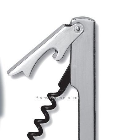 Vintner's Stainless Steel Corkscrew (Screen Printed)