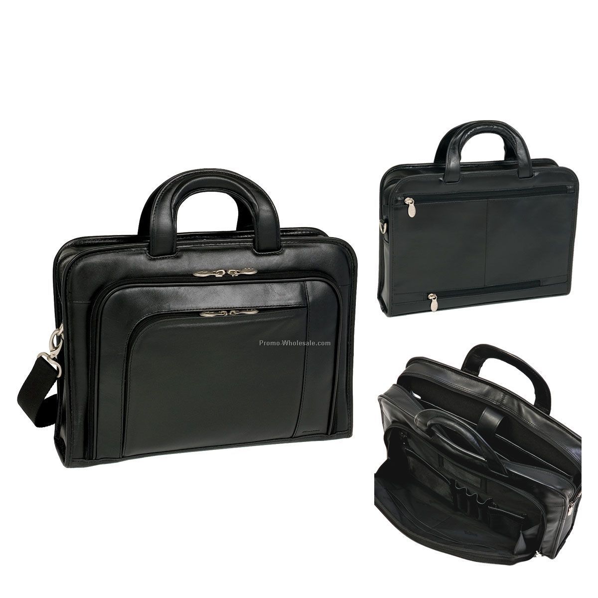 Washington Leather Slim Laptop/ Briefcase