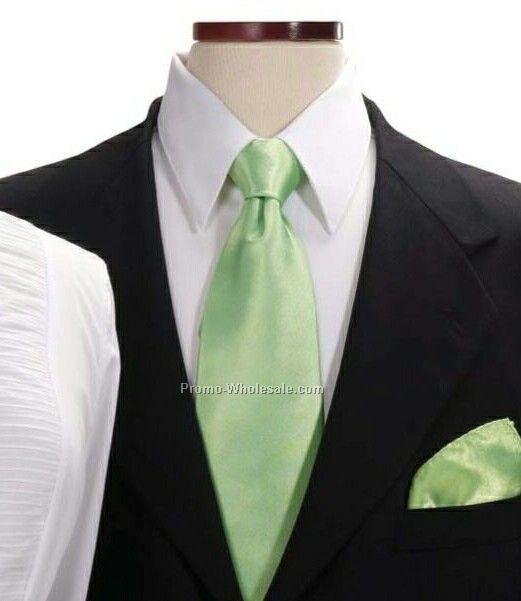 Wolfmark Kelly Green 100% Silk Pocket Squares