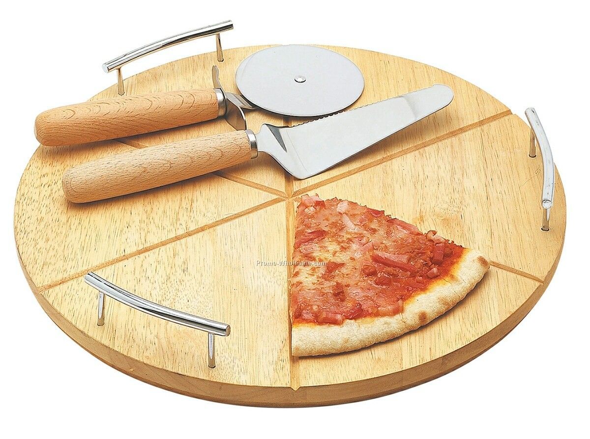 Wooden Pizza Cutting Board