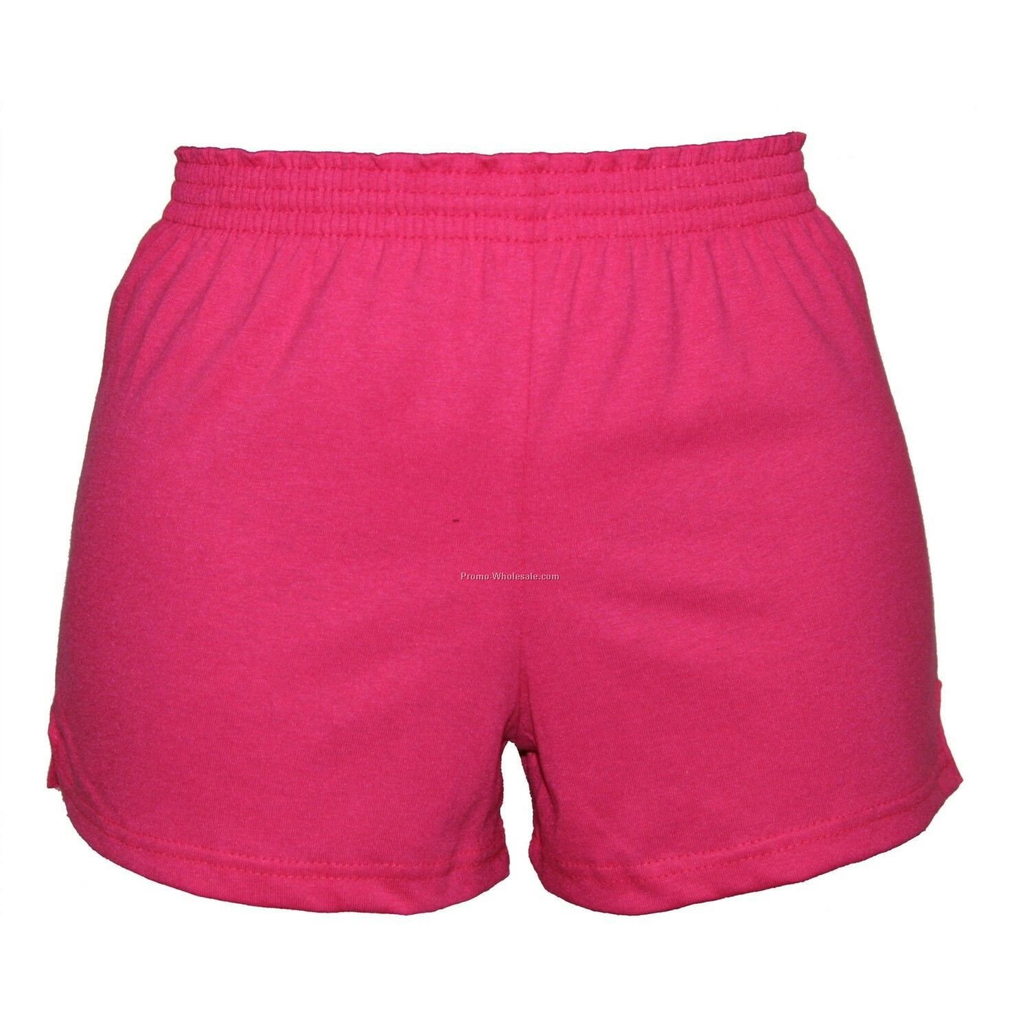 Youths' Fuchsia Pink Spirit Shorts (Ys-yl)