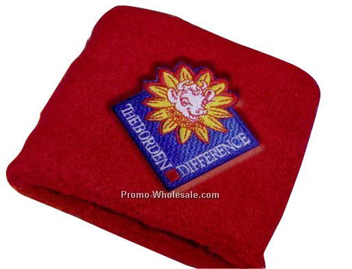 100% Acrylic Plush Sweatband W/ Direct Embroidery (Up To 4999 Stitches)