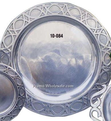 14" Decorative Rim Charger Plate