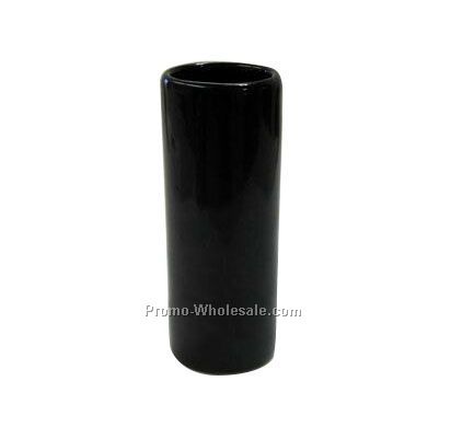 3 Oz. Black Ceramic Shooter/Shot Glass