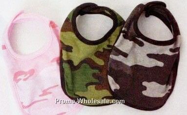 Baby Bib (One Size Fits Most) Camouflage