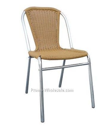 Rattan Chair with Aluminum frame,outdoor garden chair