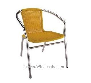 Aluminum Chair, Garden chair, rattan chair