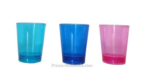 Disposable plastic shot glass