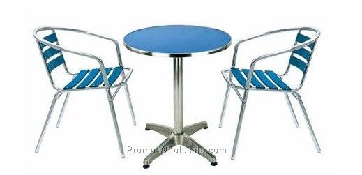 Aluminum frame table and chair set,Aluminum furniture set