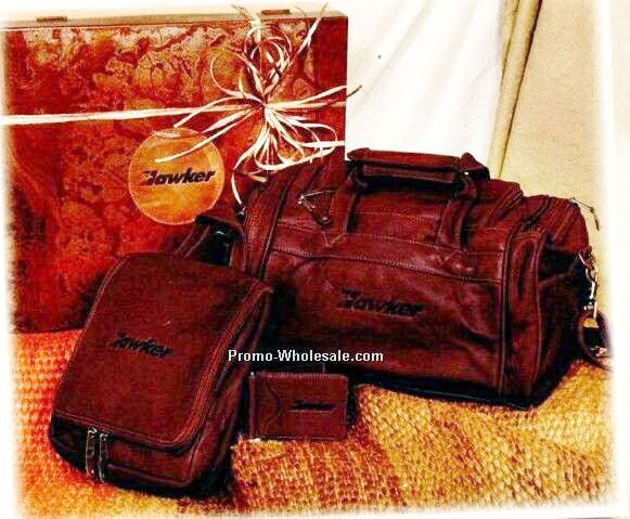 Gift Set W/ Arizona Mini Duffel Bag, Travel Kit & Money Clip-wallet