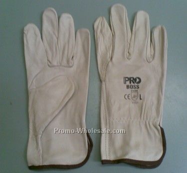 Cow Grain Cow Leather Working gloves,industrial leather hand gloves