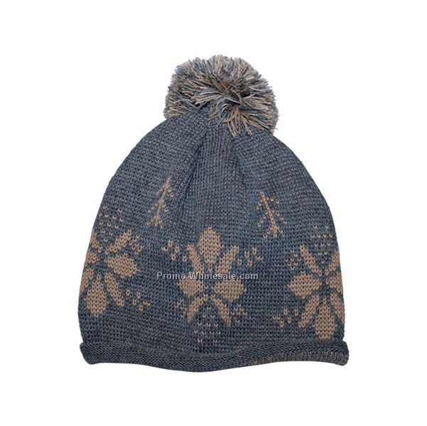 Jaquard Knitted Beanie