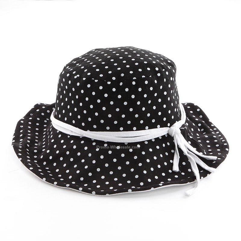 Dots big brim bucket