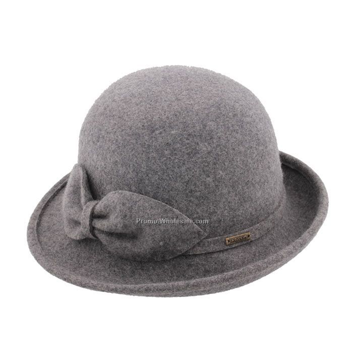 Scala Hats Cloche with flower knot