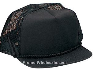 Mesh Cap With Twill Front