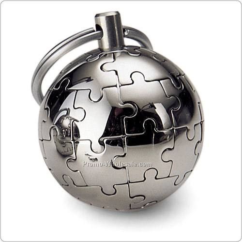 Mini Mondo Magnetic World Puzzle Keychain