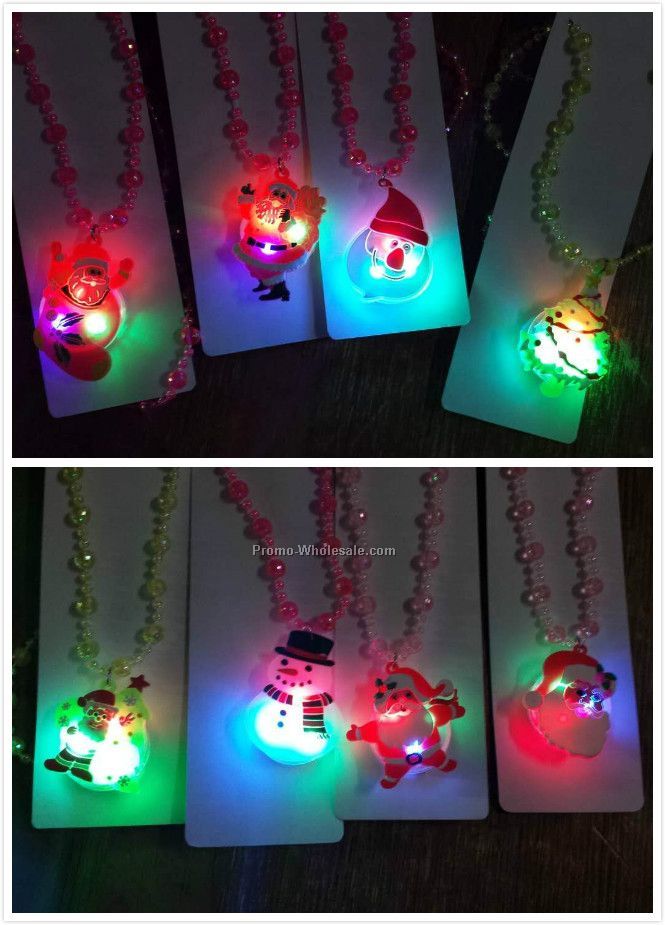 LED necklace for Christmas and holiday