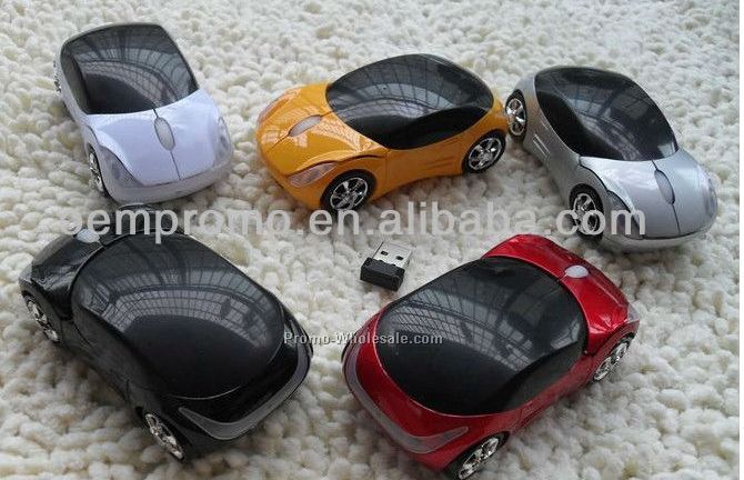 Plastic wireless car mouse