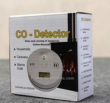 Plug In Co Alarm With Battery Backup