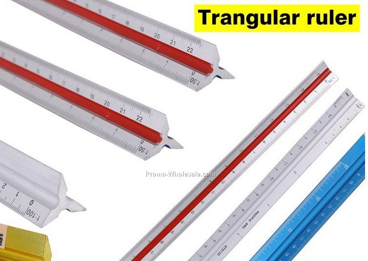 aluminum Triangular Scale Ruler