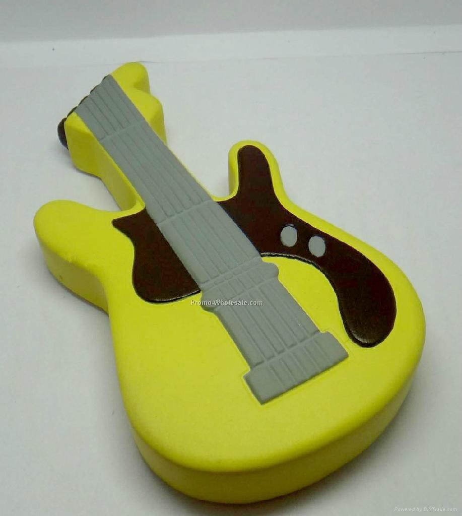 PU guitar stress ball, PU toy