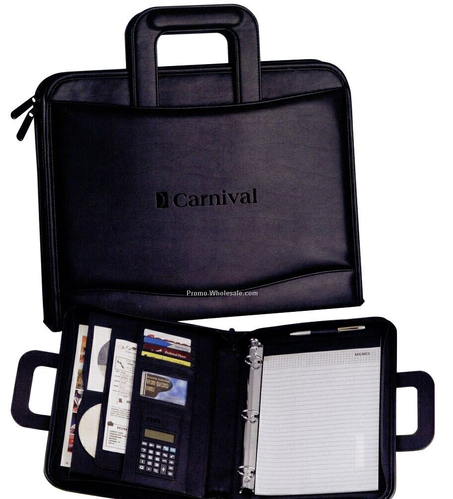 The Counselor Portfolio With Binder/ Notepad/ Calculator