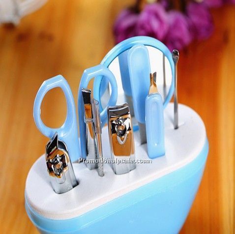 Color apple shape nail clipper set