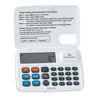 Medically Relevant Bsa/Bmi Calculator