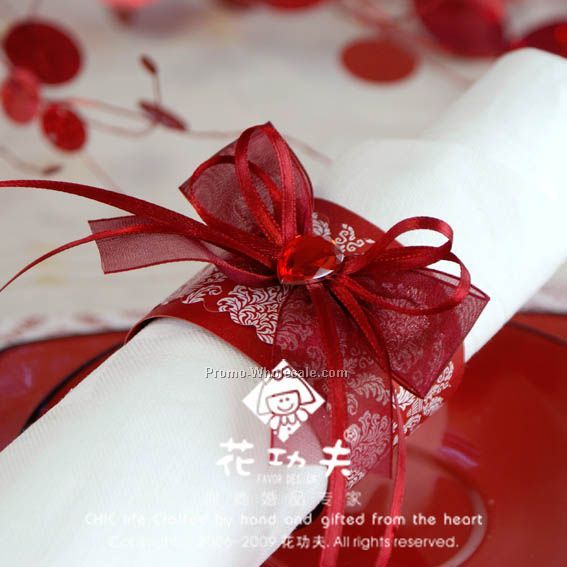 Small Napkin Rings wedding favors