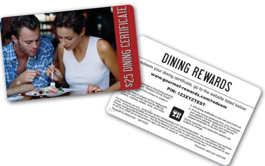 $25 Dining Gift Card