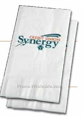 1 Ply High Volume White Dinner Napkin (2 Color)