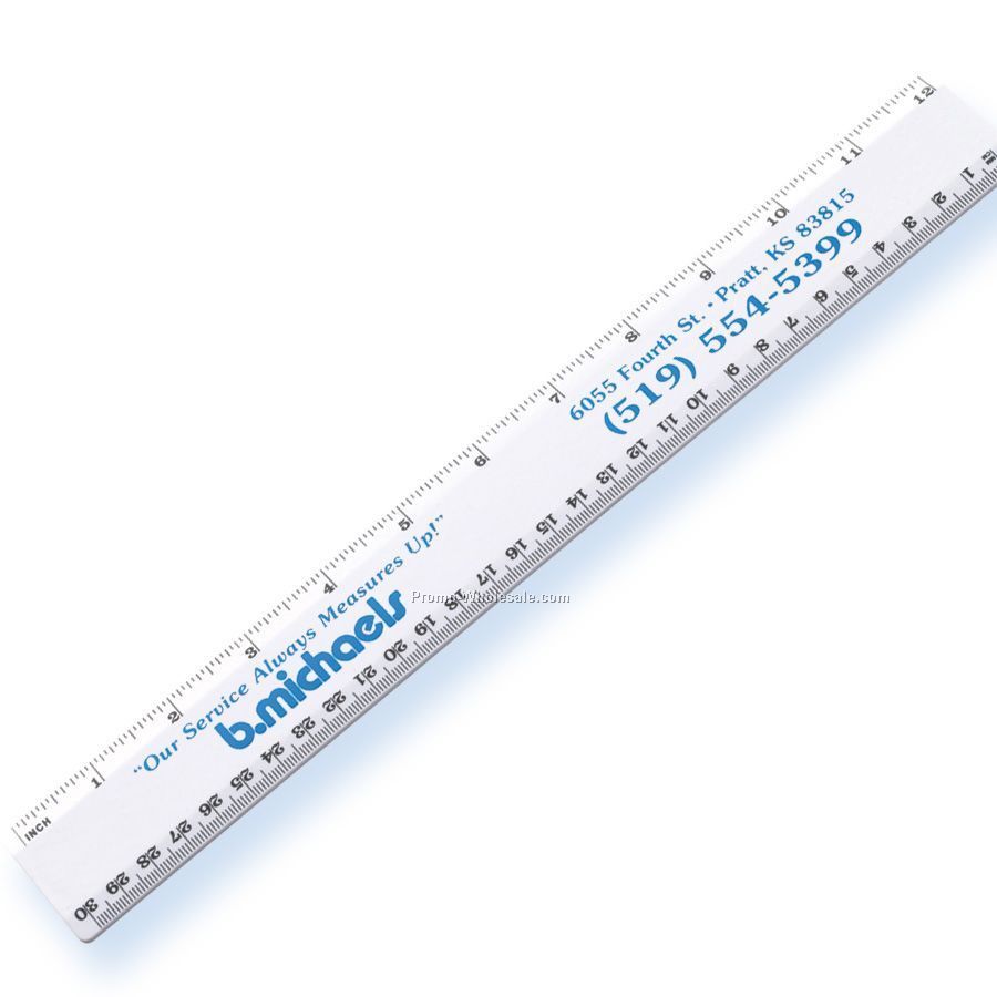 12" Standard / Metric Ruler