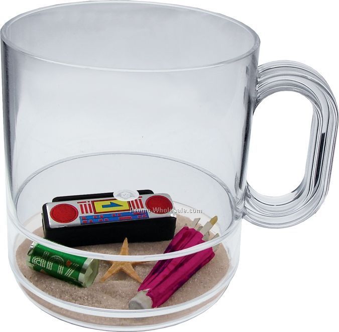 12 Oz. Beach Party Compartment Coffee Mug