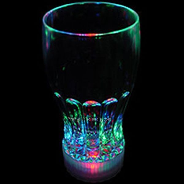 12 Oz. Light Up Cola Glass - Multi Color
